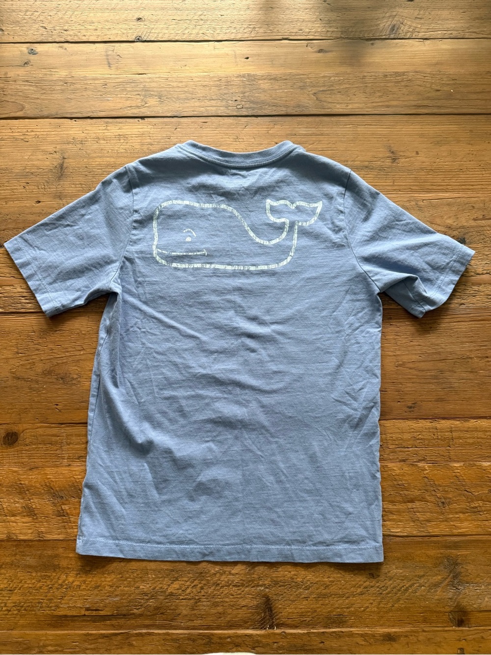 Vineyard Vines Light Blue Logo Tee